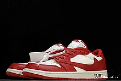 OF Jordan 1 Travis x Scott Air OW 0714